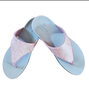 Clark's Cloudstepper Brio Vibe Sandal in Rose Gold Size 9